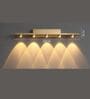 Modern Linear Wall Light with Multi Spot Heads   Warm Ambient Glow