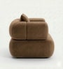Modern Luxury 1 Seater Sofa In Light Brown Color