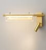 Modern Luxury LED Wall Sconce   Minimalist Gold Linear & Task Lighting for Contemporary Interiors