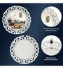 White MDF Modern Decorative Mirror