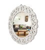 White MDF Modern Decorative Mirror
