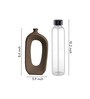 Modern Minimalist Hollow White Ceramic Table Vase