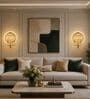 Modern Minimalist LED Wall Light   Gold Finish