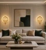 Modern Minimalist LED Wall Light Gold Finish Modern Minimalist LED Wall Light Gold Finish