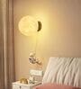 Modern Moon Wall Lamp with Astronaut Design   Resin Decorative Light