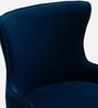 Modern-Motile  Velvet Guest Chairs In Blue  Colour