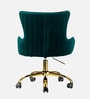 Modern-Motile  Velvet Guest Chairs In Green Colour