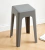 Modern Multi-Purpose Utility Livo Stool In Grey Colour