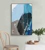Modern Multicolour Engineered Wood Framed Canvas Wall Painting