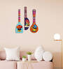 Modern Multicolour Engineered Wood Wall Hanging Quotes