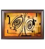 Modern Multicolour MDF Framed Wall Painting