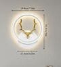 Modern Nordic Deer Antler LED Wall Light