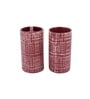 Modern Orange Ceramic Set of 4 Bath Accessories Set 