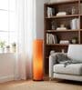 Modern Orange Texture Cylinder Floor Lamp   Stylish Lighting for Living Room & Bedroom