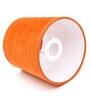 Modern Orange Velvet Solid Lampshade