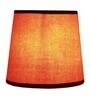 Modern Orange Velvet Solid Lampshade