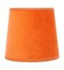 Modern Orange Velvet Solid Lampshade