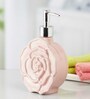 Modern Pink Ceramic Soap Dispenser