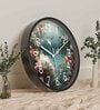 Multicolour Modern Plastic Stylish Non Ticking Silent Analog Wall Clock -12 inch
