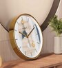 Multicolour Modern Plastic Stylish Non Ticking Silent Analog Wall Clock -12 inch
