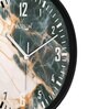 Multicolour Modern Plastic Stylish Non Ticking Silent Analog Wall Clock -12 inch