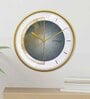 Multicolour Modern Plastic Stylish Non Ticking Silent Analog Wall Clock -12 inch