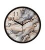 Multicolour Modern Plastic Stylish Non Ticking Silent Analog Wall Clock -12 inch