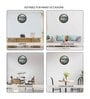 Multicolour Modern Plastic Stylish Non Ticking Silent Analog Wall Clock -12 inch
