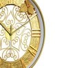 Multicolour Modern Plastic Stylish Non Ticking Silent Analog Wall Clock -12 inch
