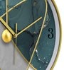Multicolour Modern Plastic Stylish Non Ticking Silent Analog Wall Clock -12 inch