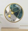 Multicolour Modern Plastic Stylish Non Ticking Silent Analog Wall Clock -12 inch