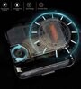 Multicolour Modern Plastic Stylish Non Ticking Silent Analog Wall Clock -12 inch