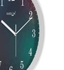 Multicolour Modern Plastic Stylish Non Ticking Silent Analog Wall Clock -12 inch