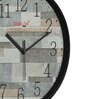 Multicolour Modern Plastic Stylish Non Ticking Silent Analog Wall Clock -12 inch