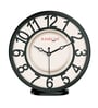 Multicolour Modern Plastic Stylish Non Ticking Silent Analog Wall Clock -8 Inch