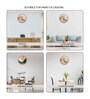 Multicolour Modern Plastic Stylish Non Ticking Silent Analog Wall Clock -12 inch
