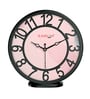 Multicolour Modern Plastic Stylish Non Ticking Silent Analog Wall Clock -8 Inch