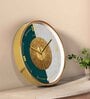 Multicolour Modern Plastic Stylish Non Ticking Silent Analog Wall Clock -12 inch