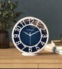 8 Inch Modern Stylish Non Ticking Silent Analog Wall Cum Table Clock