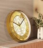 Multicolour Modern Plastic Stylish Non Ticking Silent Analog Wall Clock -12 inch
