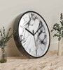 Multicolour Modern Plastic Stylish Non Ticking Silent Analog Wall Clock -12 inch