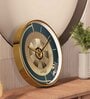 Multicolour Modern Plastic Stylish Non Ticking Silent Analog Wall Clock -12 inch