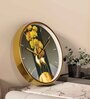 Multicolour Modern Plastic Stylish Non Ticking Silent Analog Wall Clock -12 inch