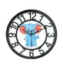 Multicolour Modern Plastic Stylish Non Ticking Silent Analog Wall Clock -8 Inch