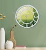 Multicolour Modern Plastic Stylish Non Ticking Silent Analog Wall Clock -8 Inch