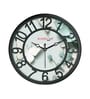 Multicolour Modern Plastic Stylish Non Ticking Silent Analog Wall Clock -8 Inch
