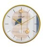 Multicolour Modern Plastic Stylish Non Ticking Silent Analog Wall Clock -12 inch