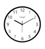 Multicolour Modern Plastic Stylish Non Ticking Silent Analog Wall Clock -12 inch