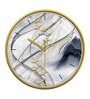 Multicolour Modern Plastic Stylish Non Ticking Silent Analog Wall Clock -12 inch