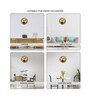 Multicolour Modern Plastic Stylish Non Ticking Silent Analog Wall Clock -12 inch